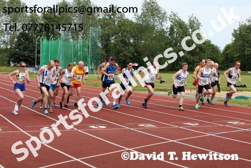 Open mile, 2019 NEMA Track and Field Champs, Monkton. Photo:  David T. Hewitson/Sports for All Pics